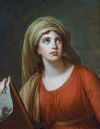 Lady Hamilton as the Persian Sibyl, elisabeth vigee-lebrun